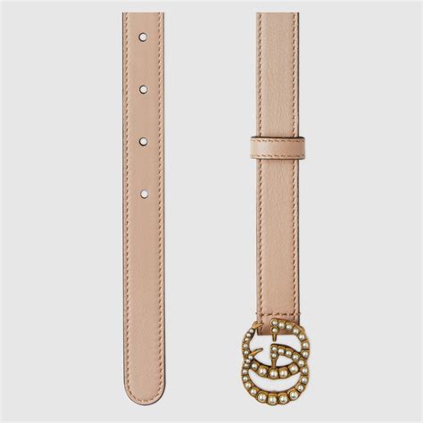 ceinture gucci double g perle|gucci doble g cinturón.